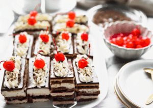 Cherry dessert no bake Kookmutsjes