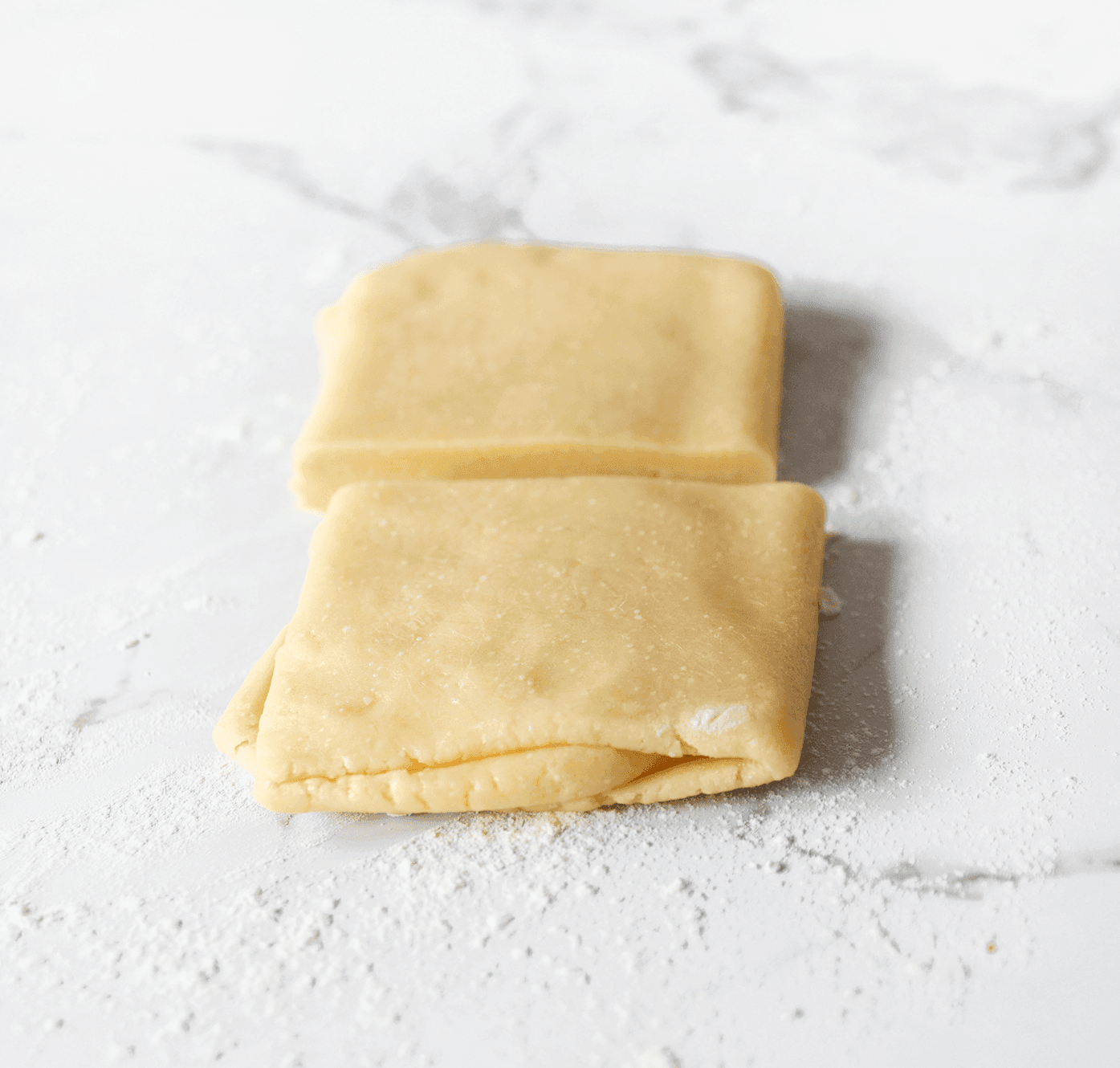 Deeg splitsen door twee