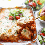 Gehaktrollen in Tomatensaus Kookmutsjes