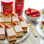 Biscoff Strawberry Cheesecake