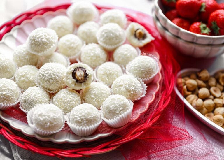 Chocolate Hazelnut Coconut Balls
