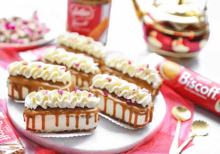 Speculoos Drip Gebakjes (No Bake)