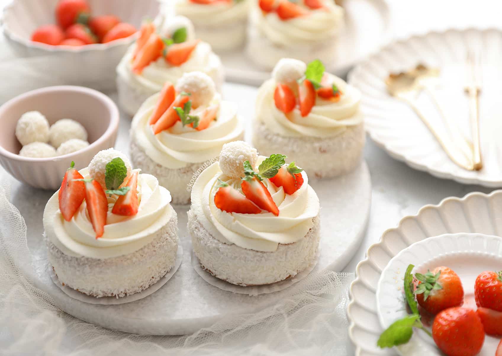 White Chocolate Desserts (No Bake)