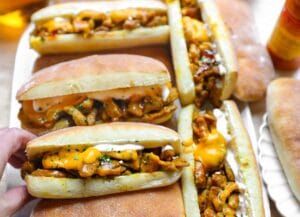 Soft Bread Filled With Beef