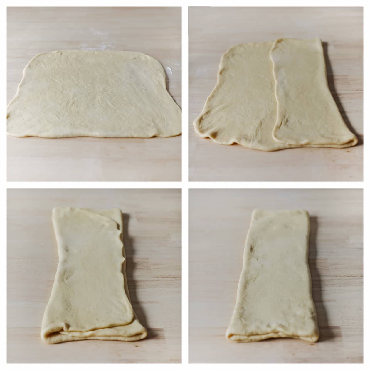 Deeg naar binnen vouwen en omdraaien-2