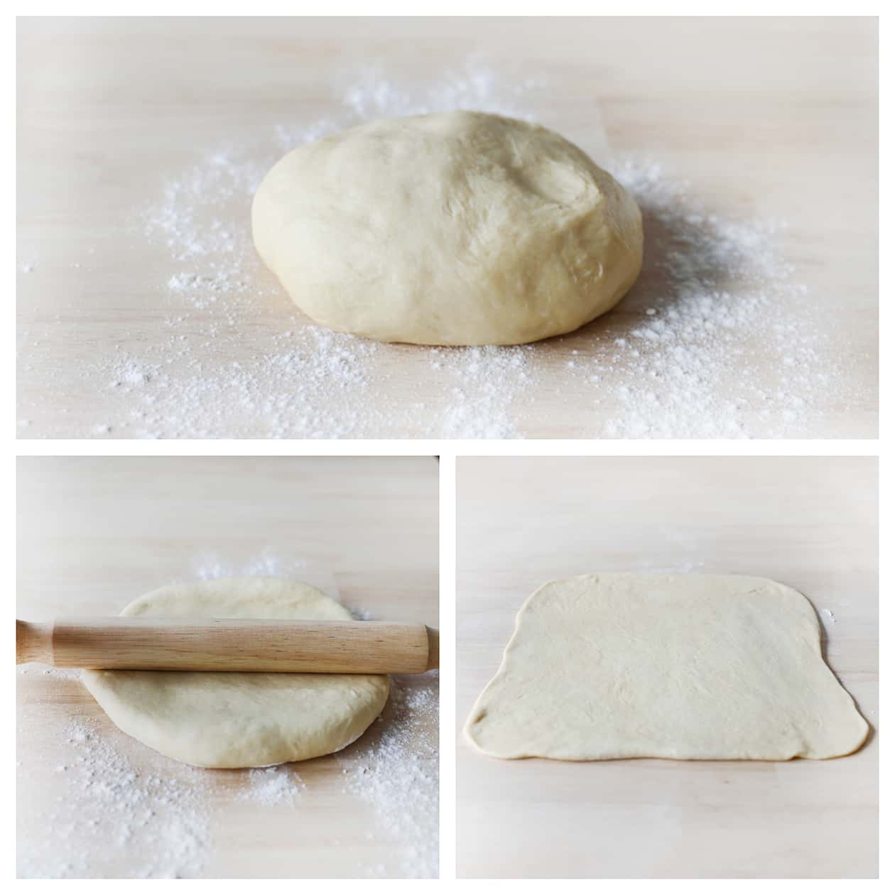 Deeg uitrollen tot een rechthoek