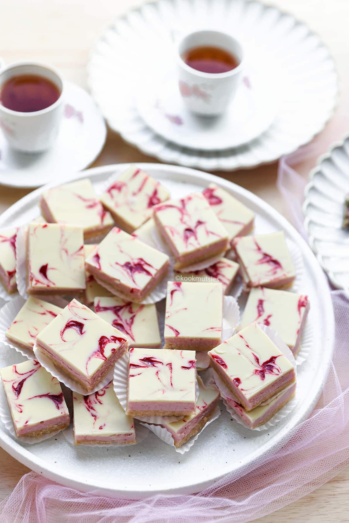 No Bake Frambozenkoekjes Kookmutsjes