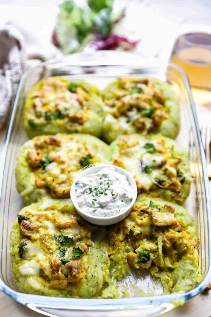 Broccoli-Aardappelschotel met kip eindresultaat Kookmutsjes