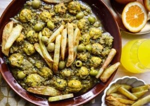 Kipballetjes in uiensaus Kookmutsjes