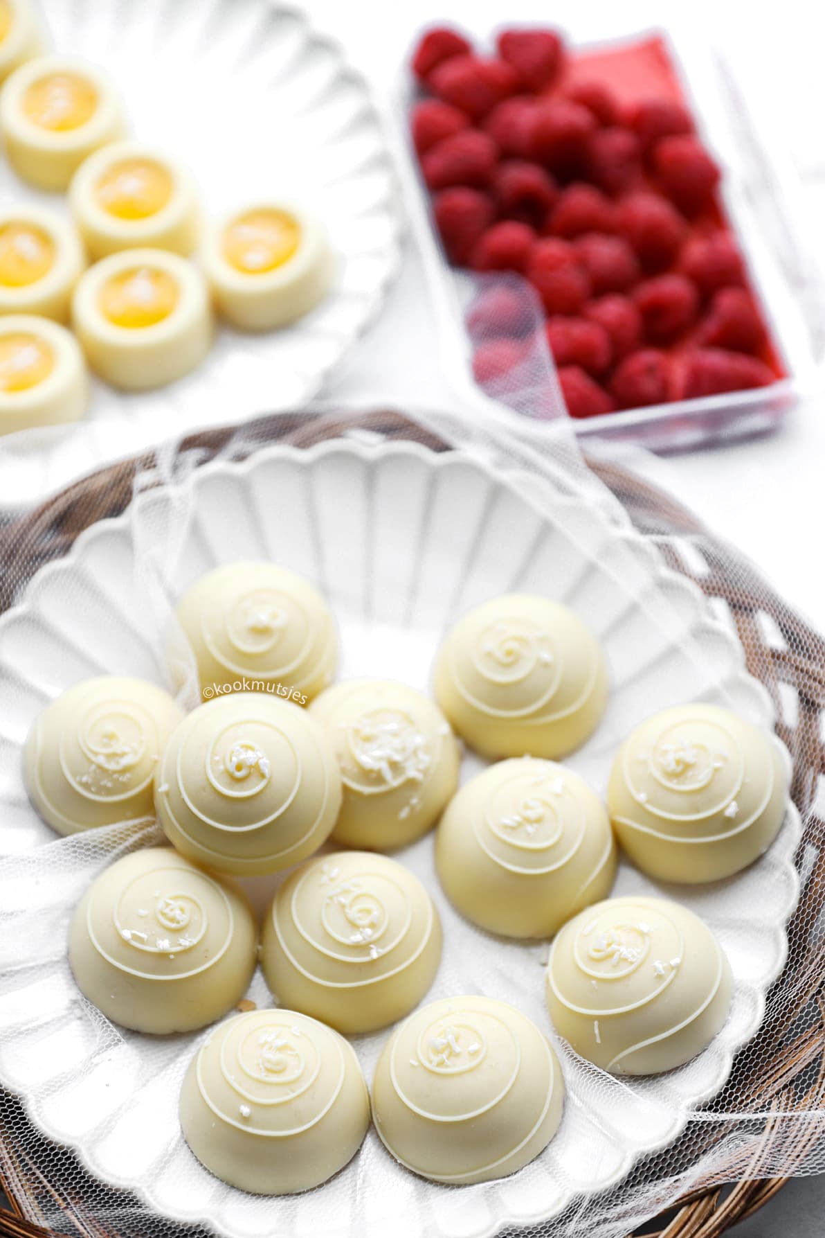 Kokos Bonbons eindresultaat Kookmutsjes