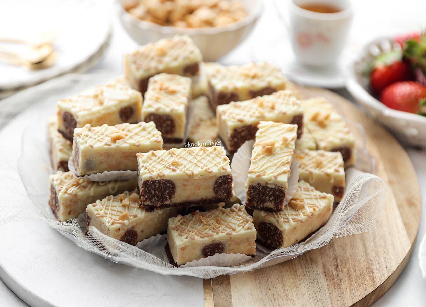 No bake chocoladekoekjes Kookmutsjes