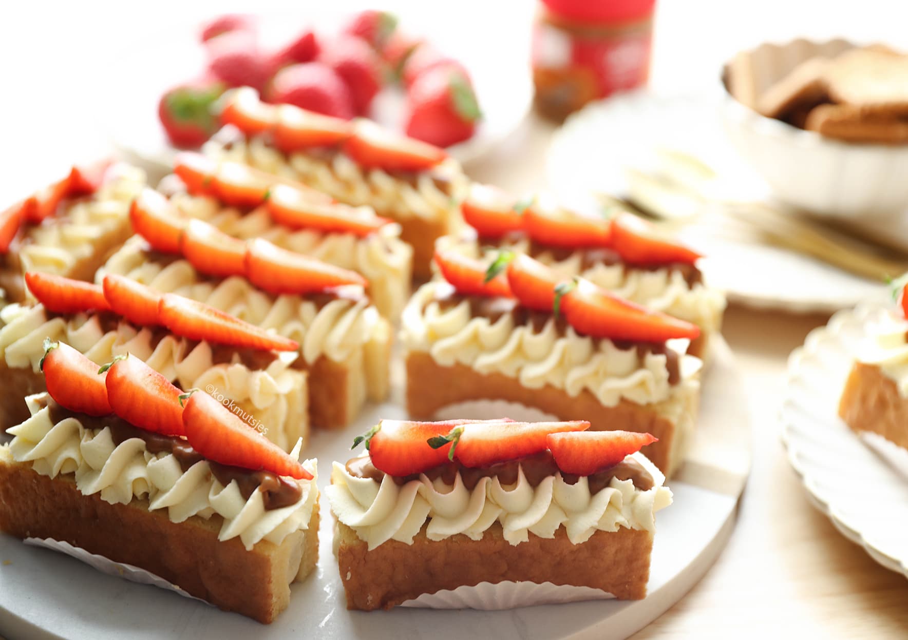 Speculoos cakejes Kookmutsjes