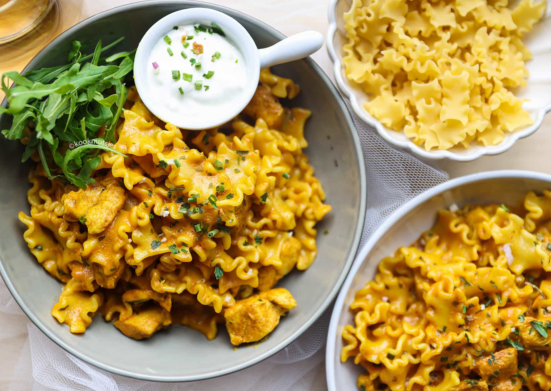 Kip curry Kookmutsjes