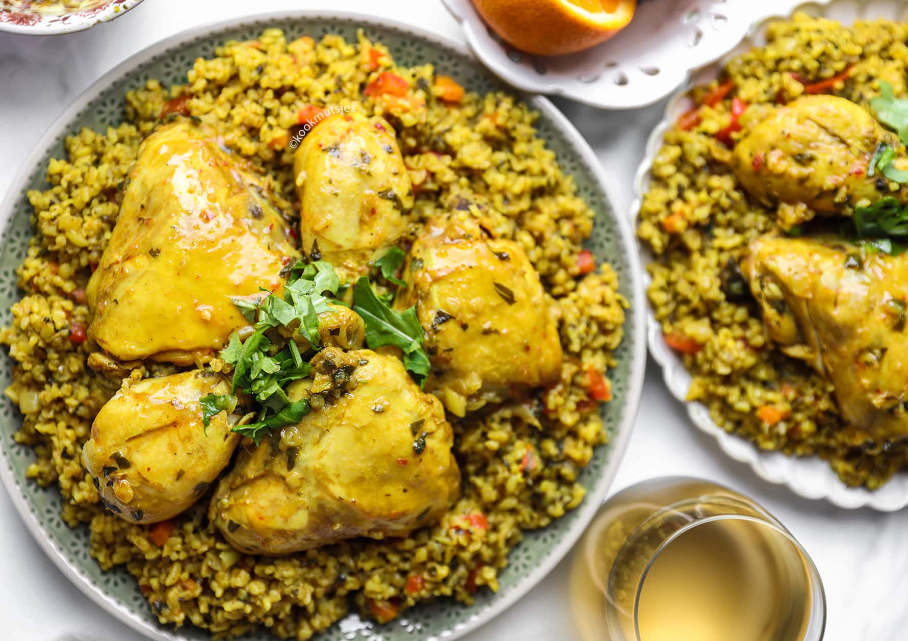 Kip met Bulgur en Groenten