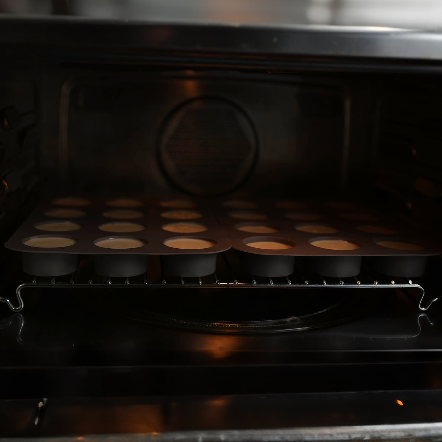 Mini cheesecakes bakken in de oven