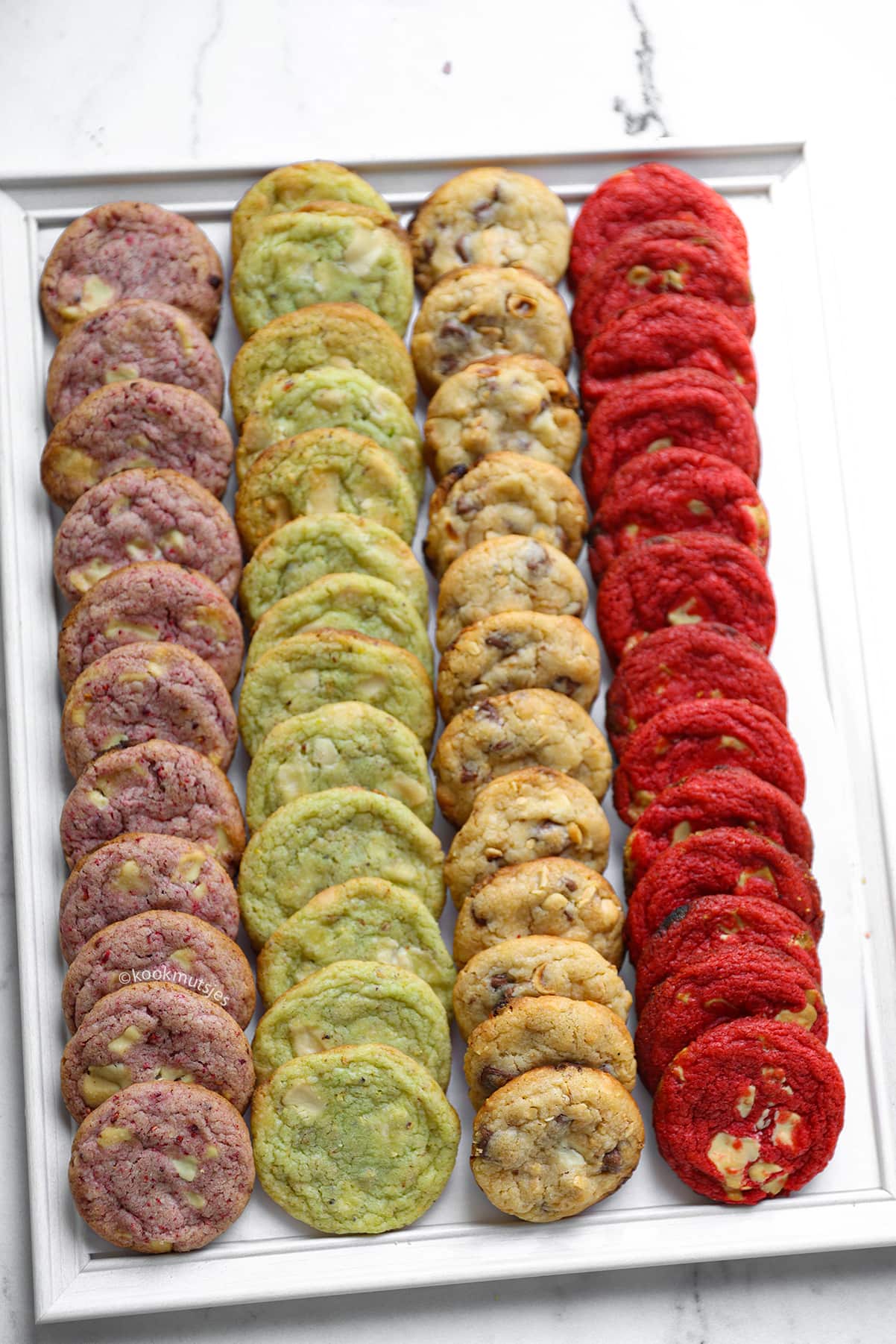 American cookies op vier manieren eindresultaat Koomutsjes