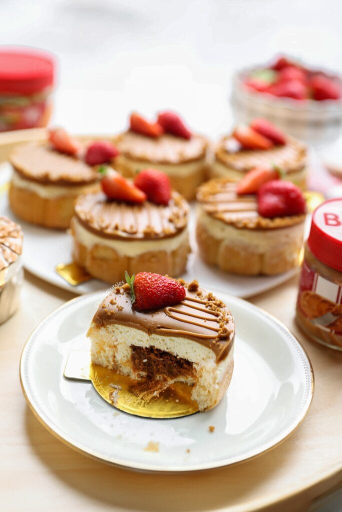 Biscoff Dessert eindresultaat van Kookmutsjes