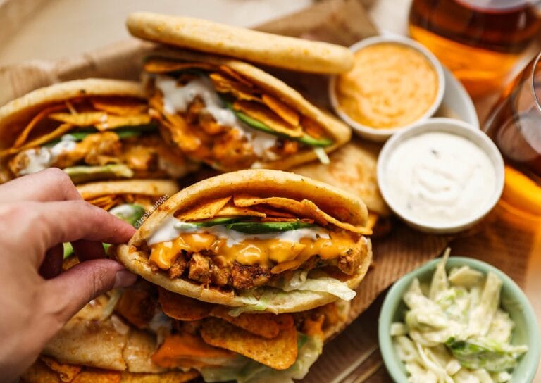 Nachos Kipbroodjes