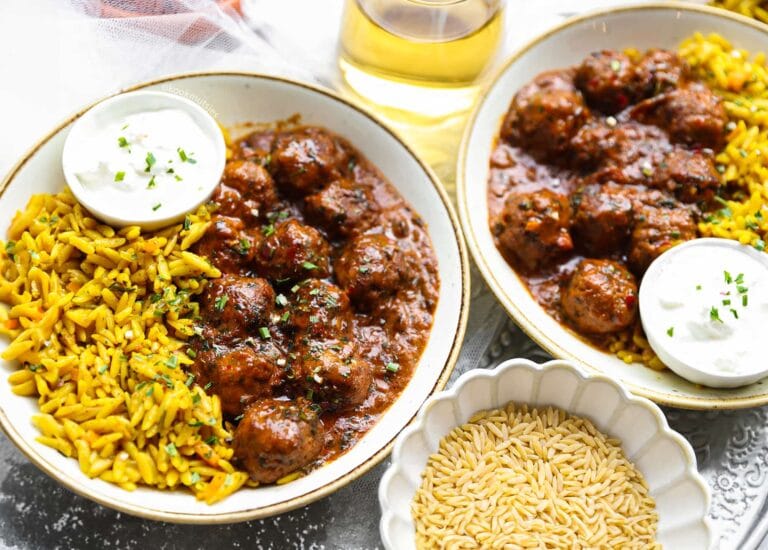 Spicy Meatballs In Coconut Milk