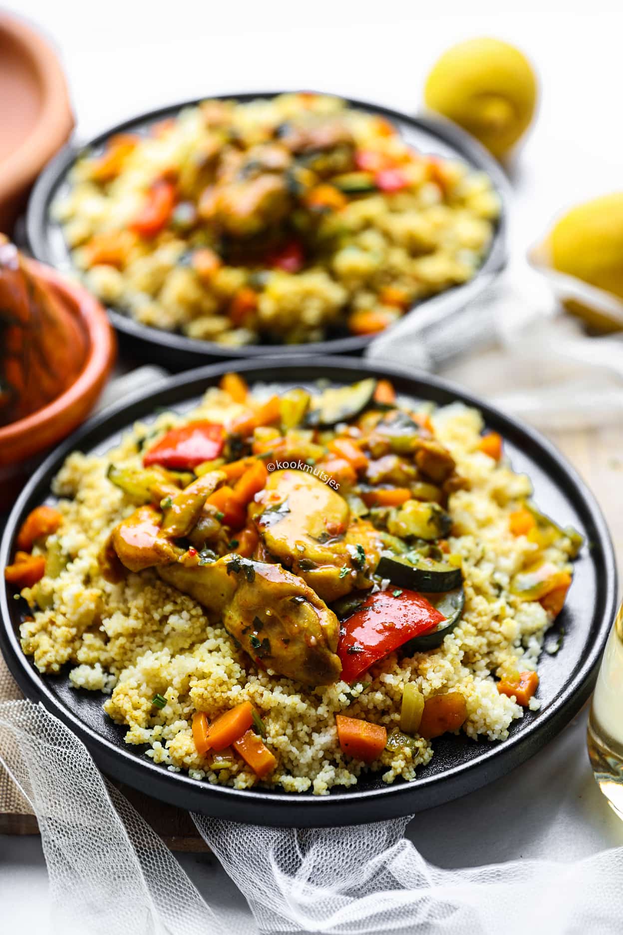 Couscous met Kip en Groenten eindresultaat Kookmutsjes