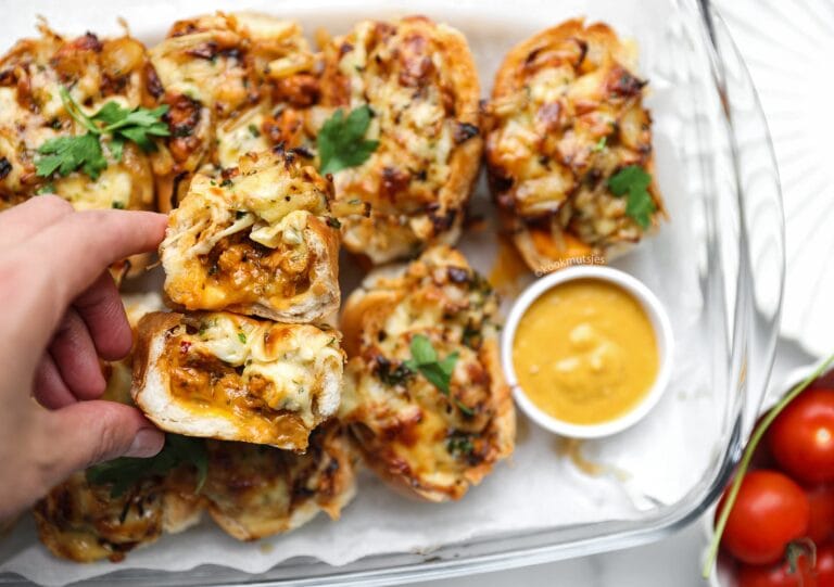 Broodjes met Hete Kip en Kaas-Ui