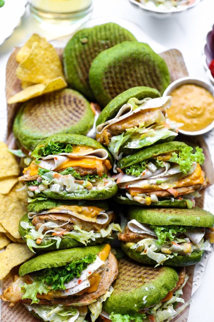 Spinaziebroodjes met Kip eindresultaat Kookmutsjes