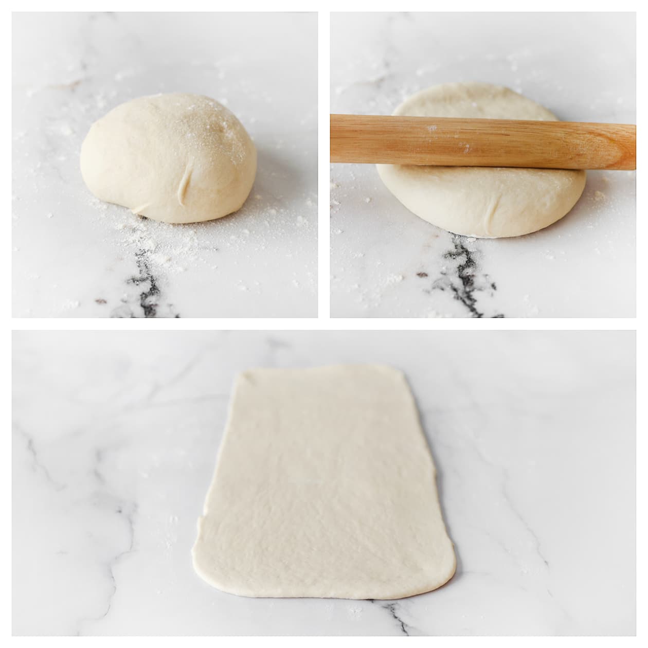 Deeg uitrollen tot een rechthoek