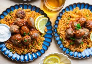 Rijst met Gehaktballen Kookmutsjes