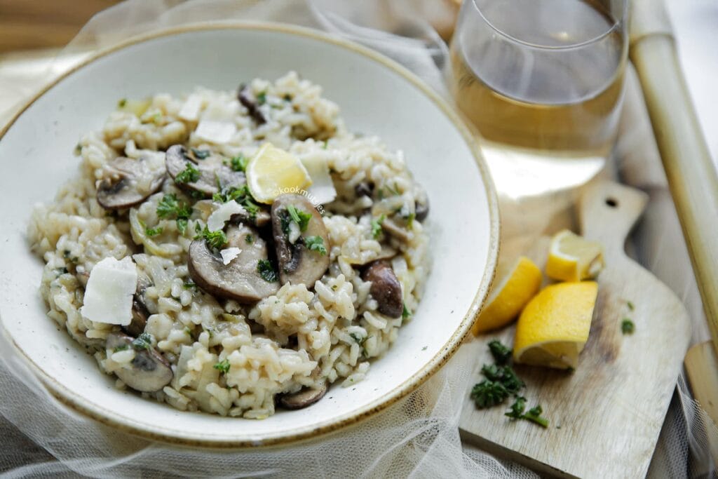 Risotto met Champignons