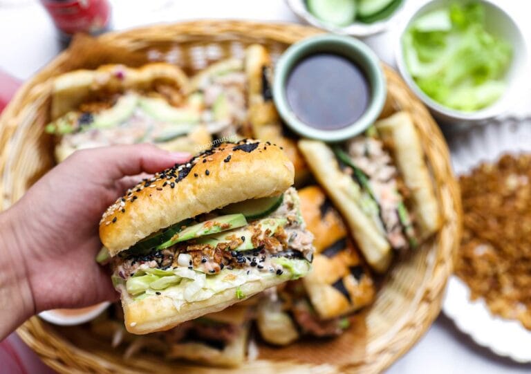 Nori Sandwiches With Tuna Salad
