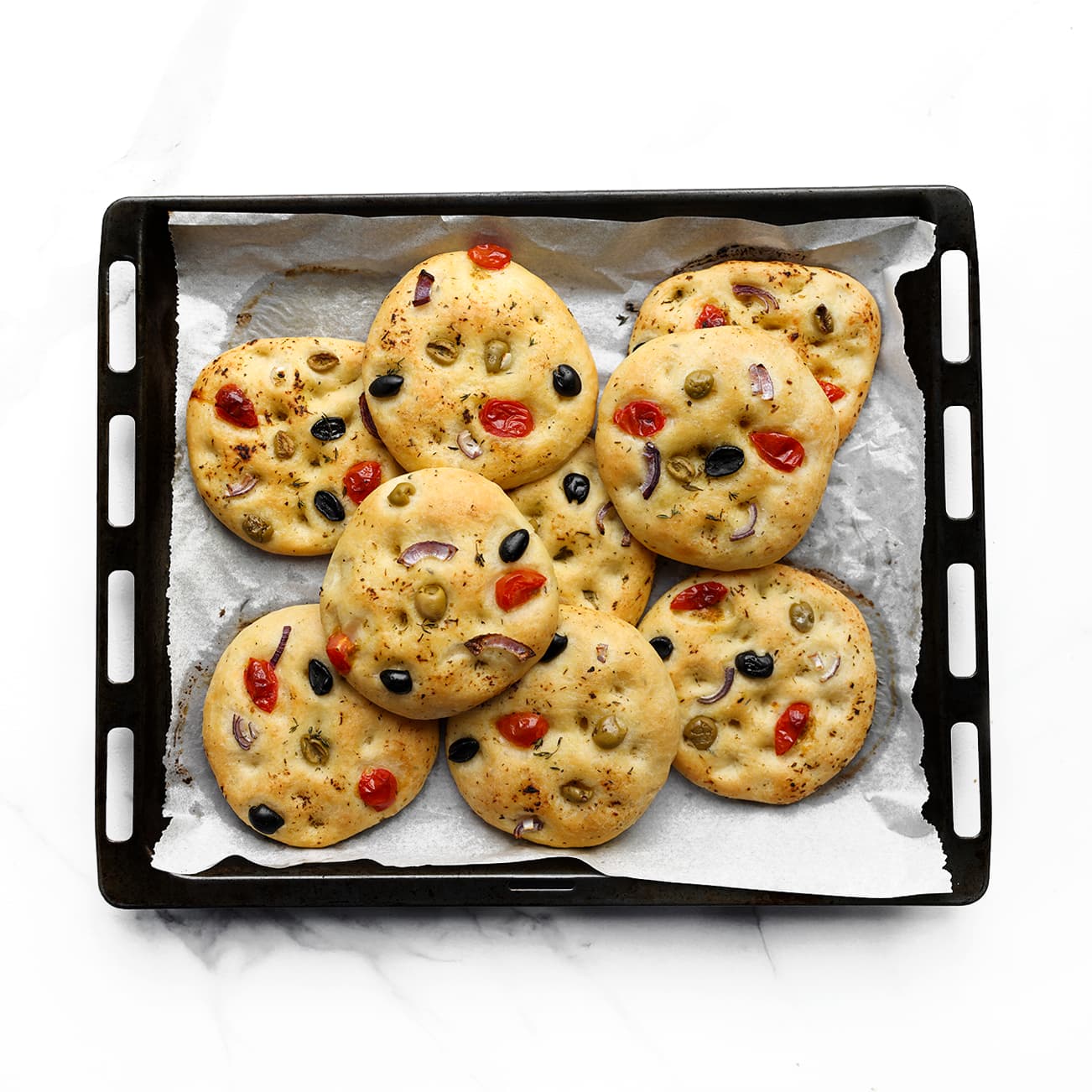 Broodjes bakken in de oven