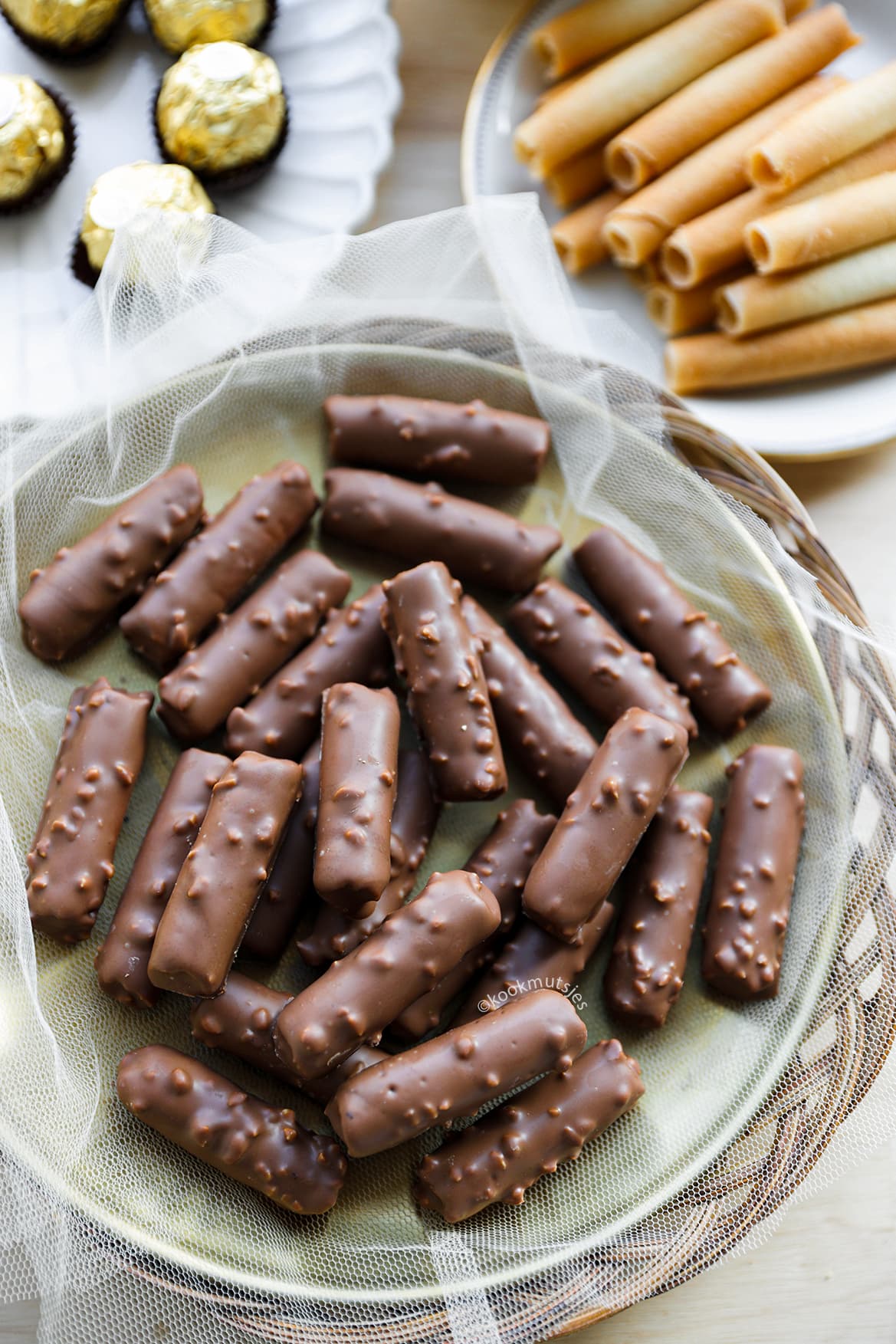 Chocolade Sigarenkoekjes eindresultaat Kookmutsjes