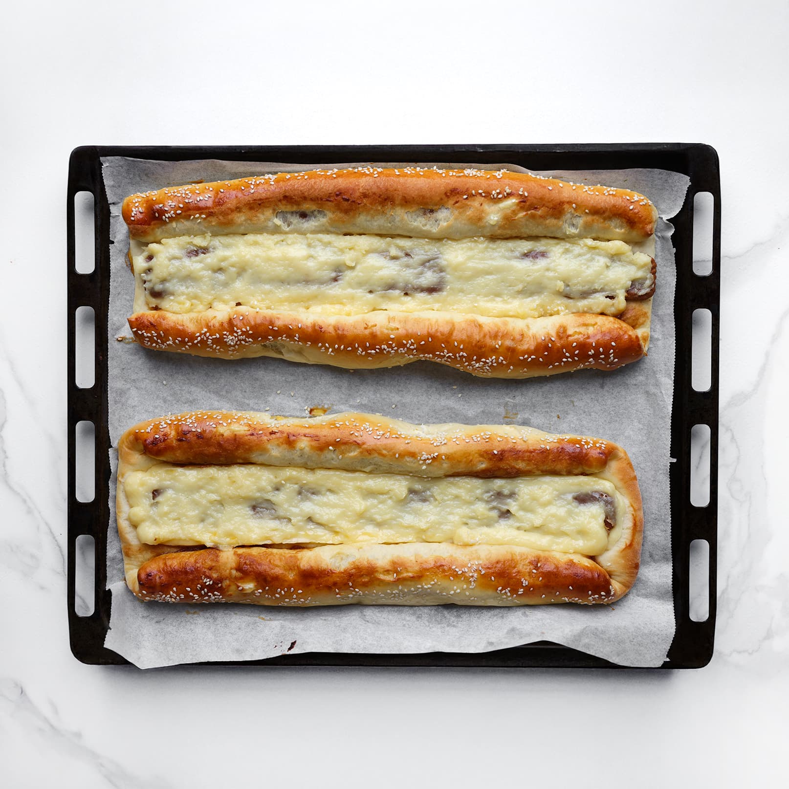 Speculoosbroden bakken in de oven