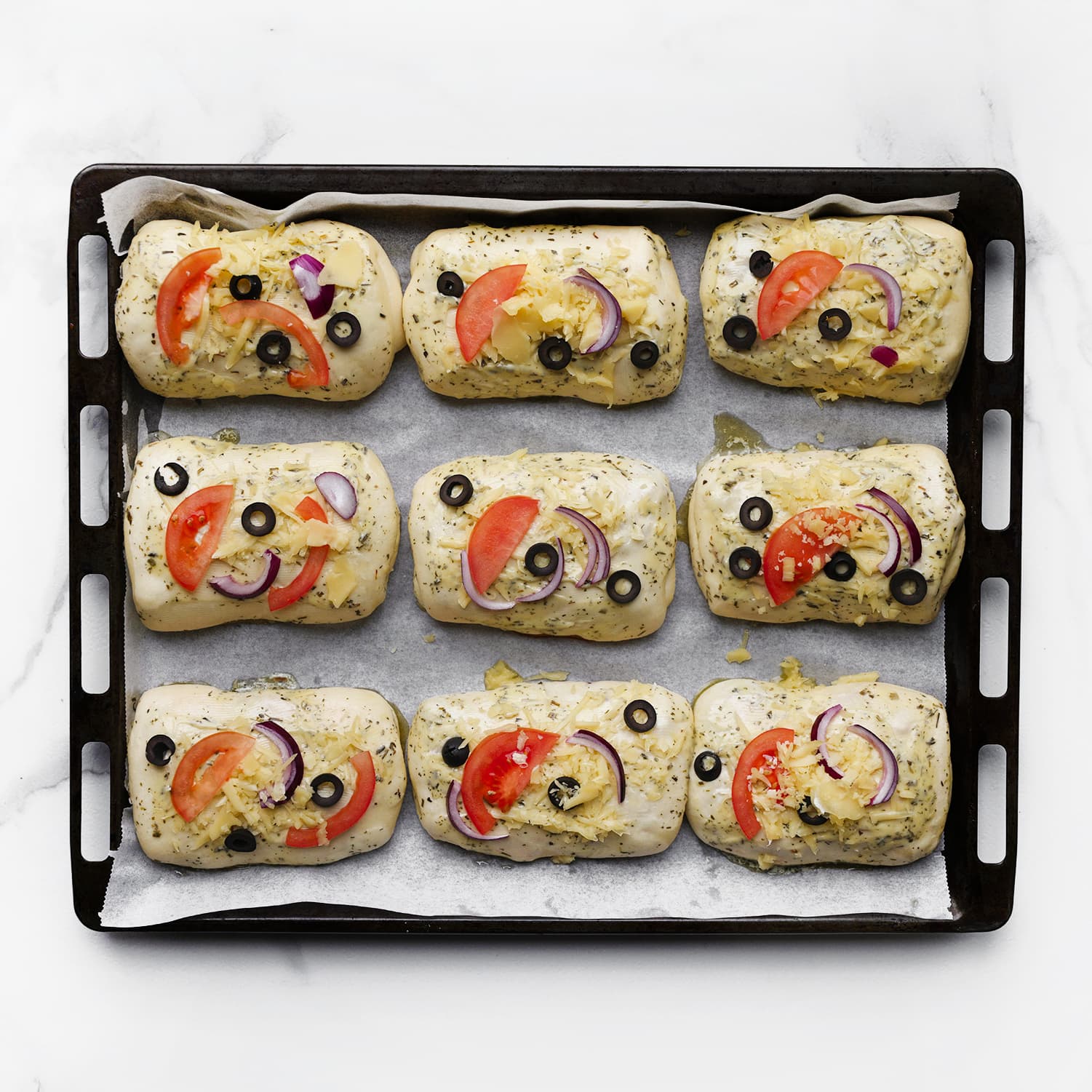 Tonijnpakketjes laten rijzen