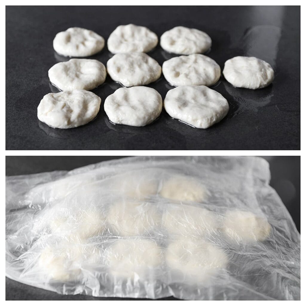 Dek af en laat 1 uur rusten.