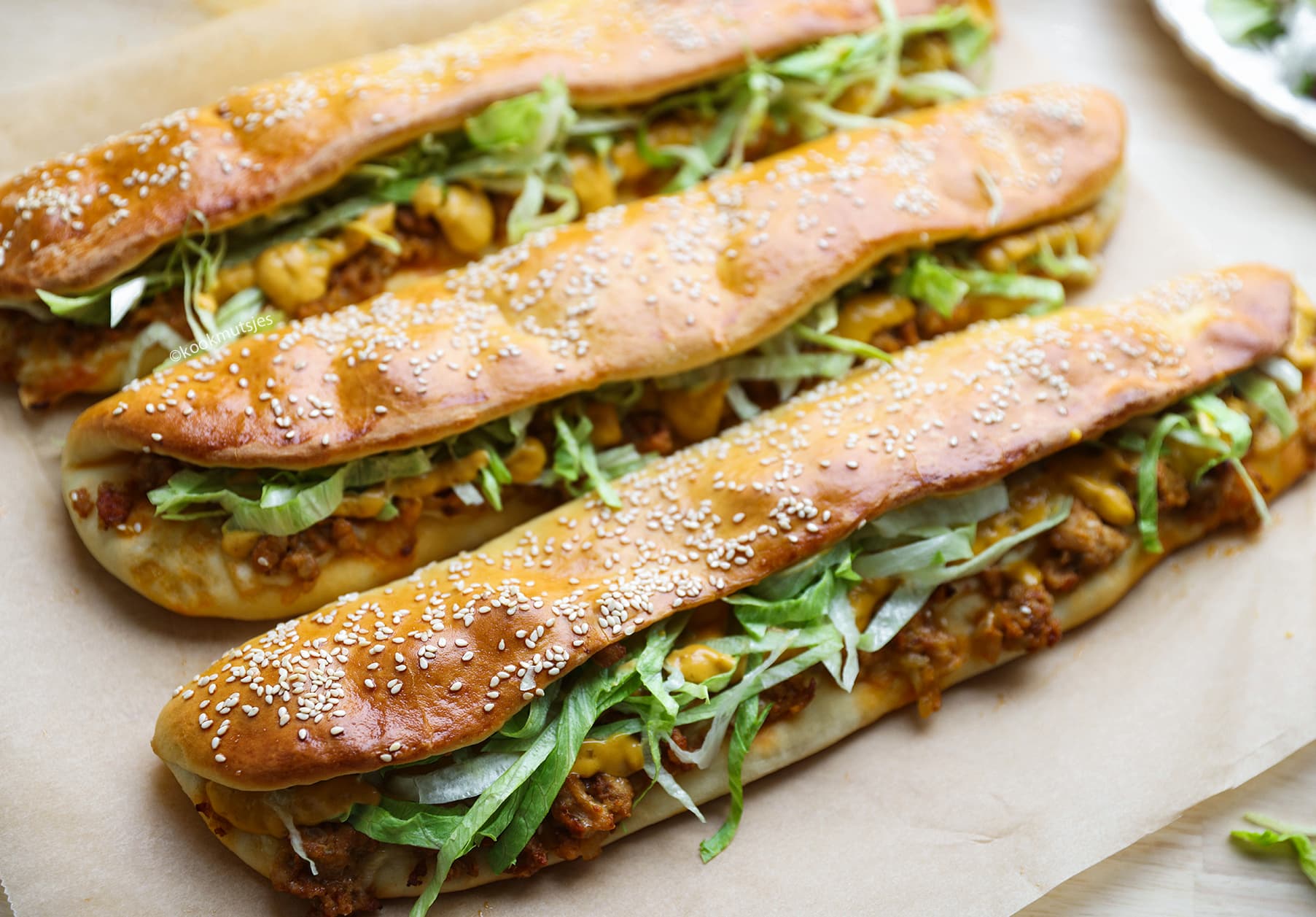 Kingsize Burgerbrood Kookmutsjes