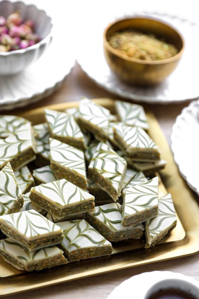 Pistache Marmerkoekjes eindresultaat Kookmutsjes