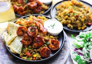 Rijst met garnalen Kookmutsjes