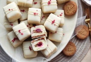 Cheesecake bites van kookmutsjes