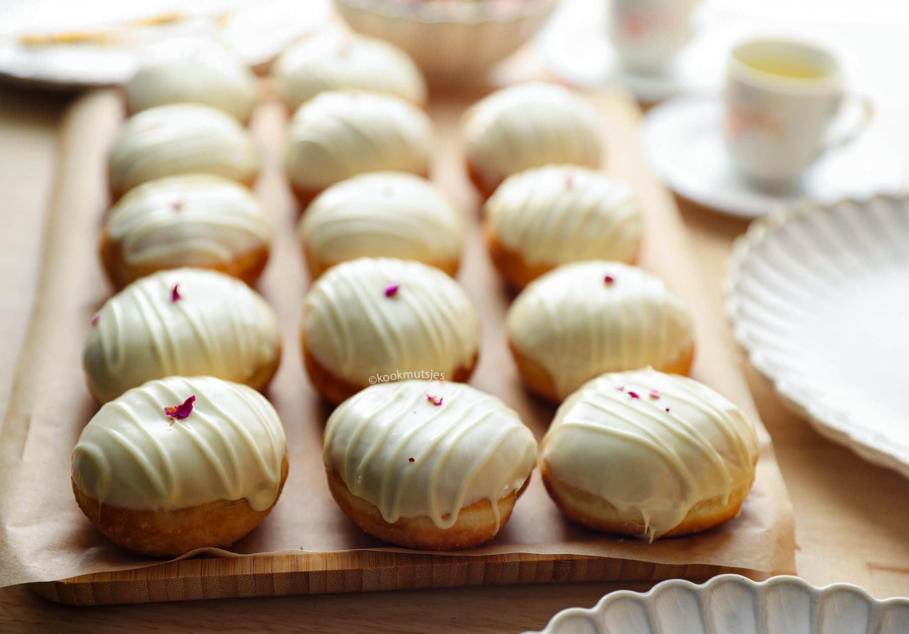 Chocolade Donuts Kookmutsjes