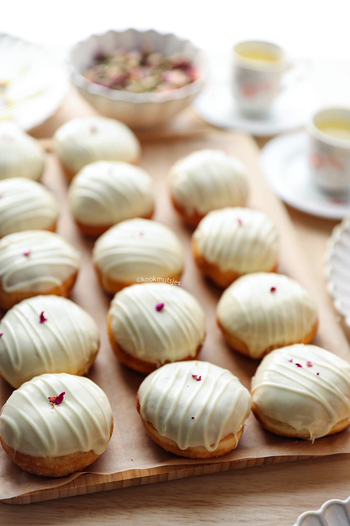 Chocolade Donuts eindresultaat Kookmutsjes