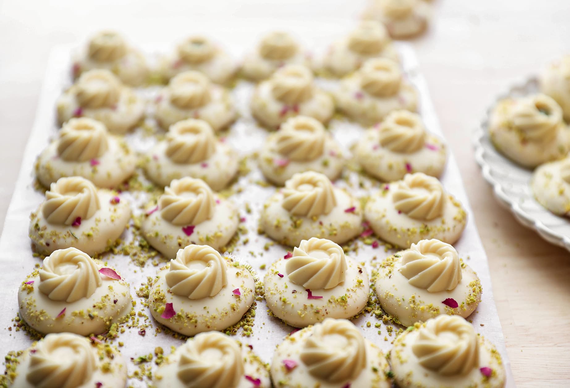Chocolade tulbandkoekjes Kookmutsjes