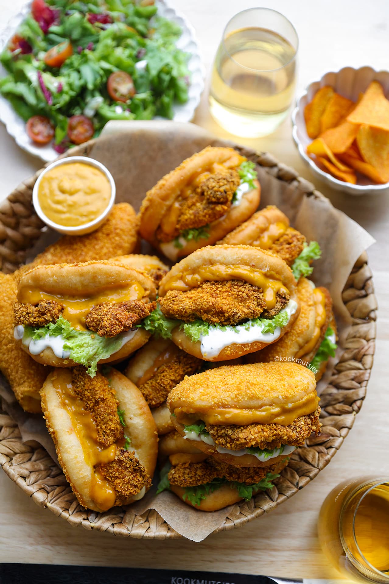 Hot chilibroodjes eindresultaat Kookmutsjes