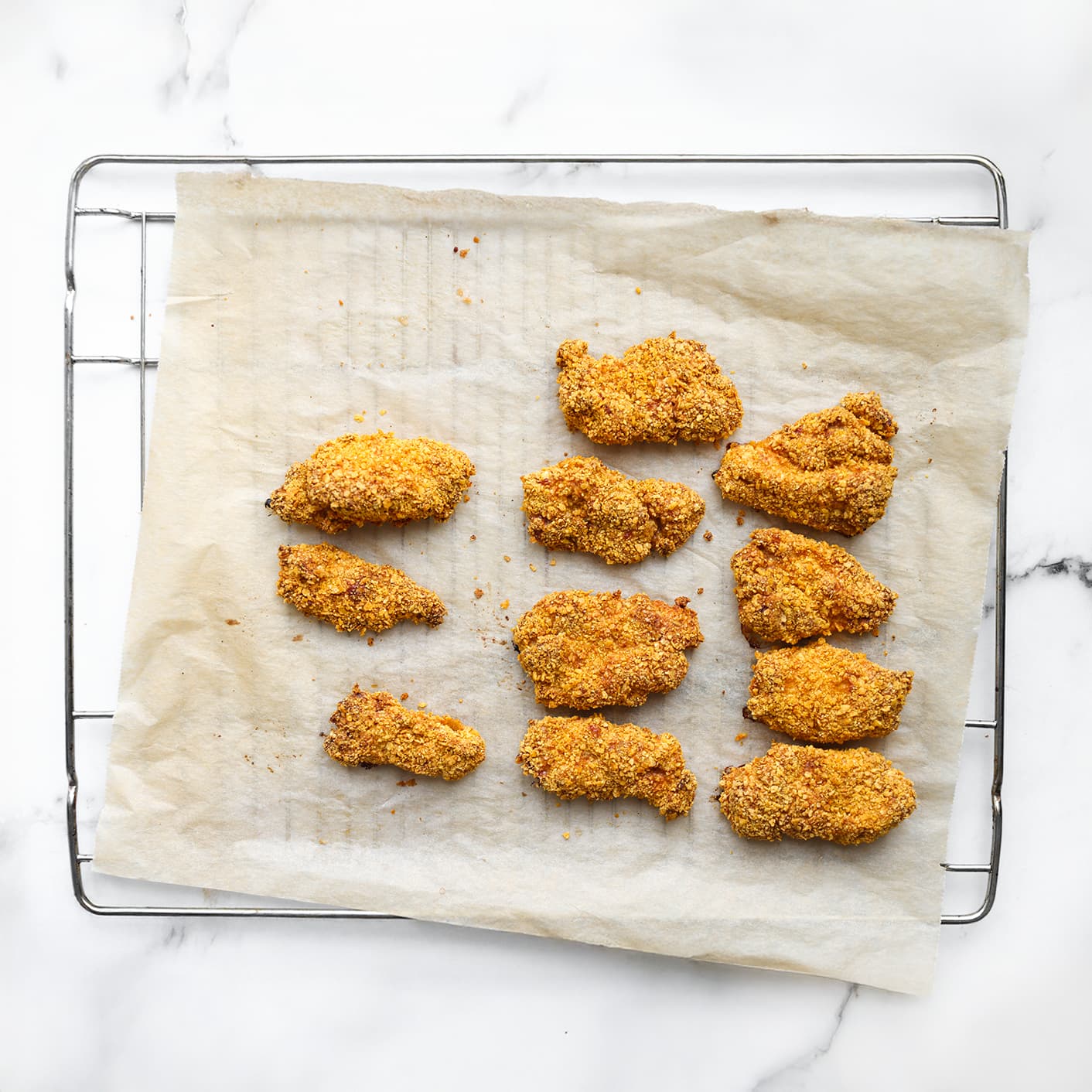 Kip krokant bakken in de oven