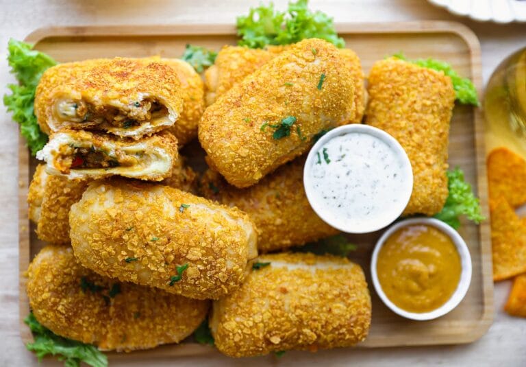 Crunchy Nachosbroodjes met Gehakt