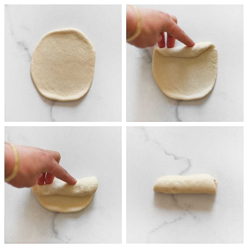 Rol strak op tot een staaf.