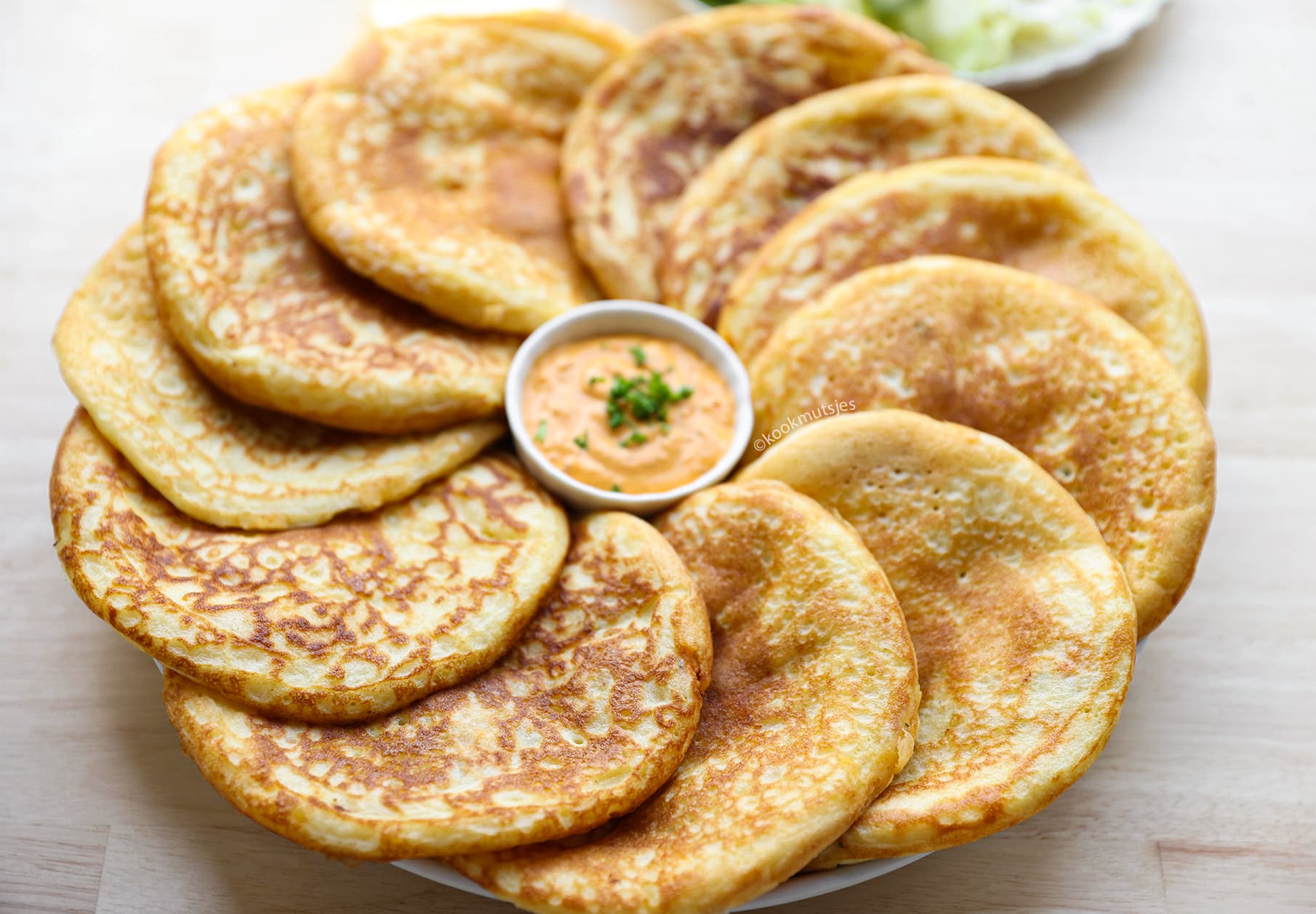 Mkhanfer met Kip Kookmutsjes