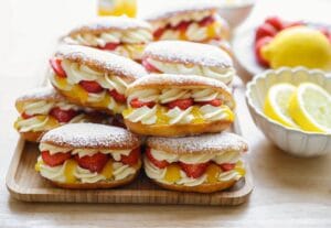 Citroen Donuts Kookmutsjes