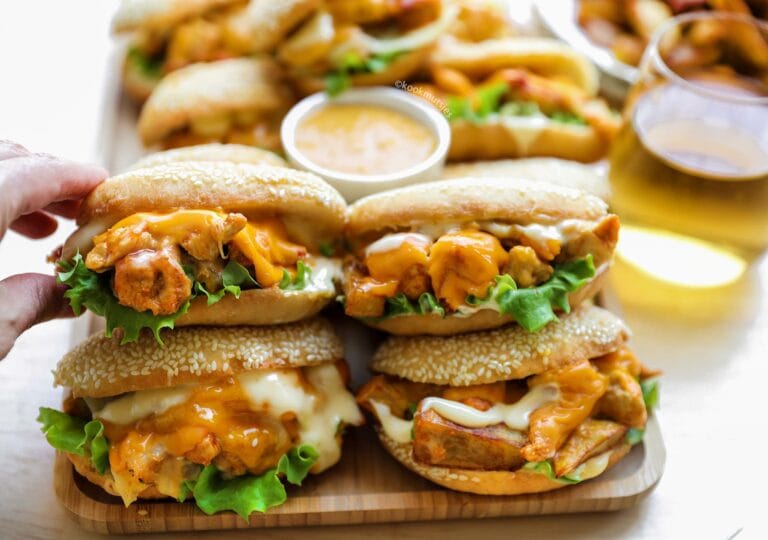 Sesame Bread With Chicken