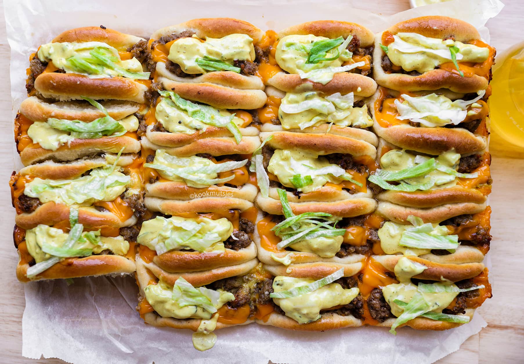 Simpele Big Mac Broodjes Kookmutsjes